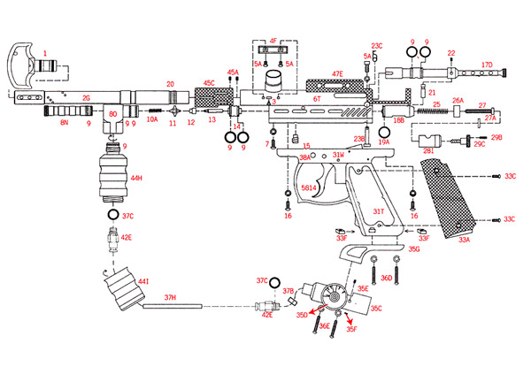 Spyder Shutter Factory Parts 
