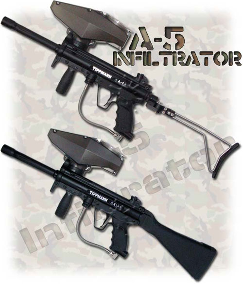 Tippmann A5 Infiltrator Series w/E-grip