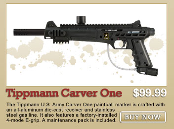 Tippmann U.S. Army Carver One Paintball Gun