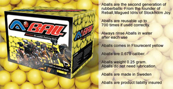 Reball Reusable Paintballs