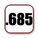 Bore Size .685
