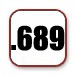 Bore Size .689